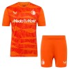 Camisola + Calções Guarda-Redes Feyenoord Criança 2025-26 Laranja